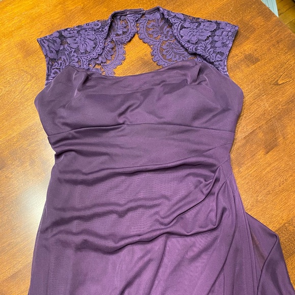 Xscape Petite Purple Gown - Picture 1 of 11